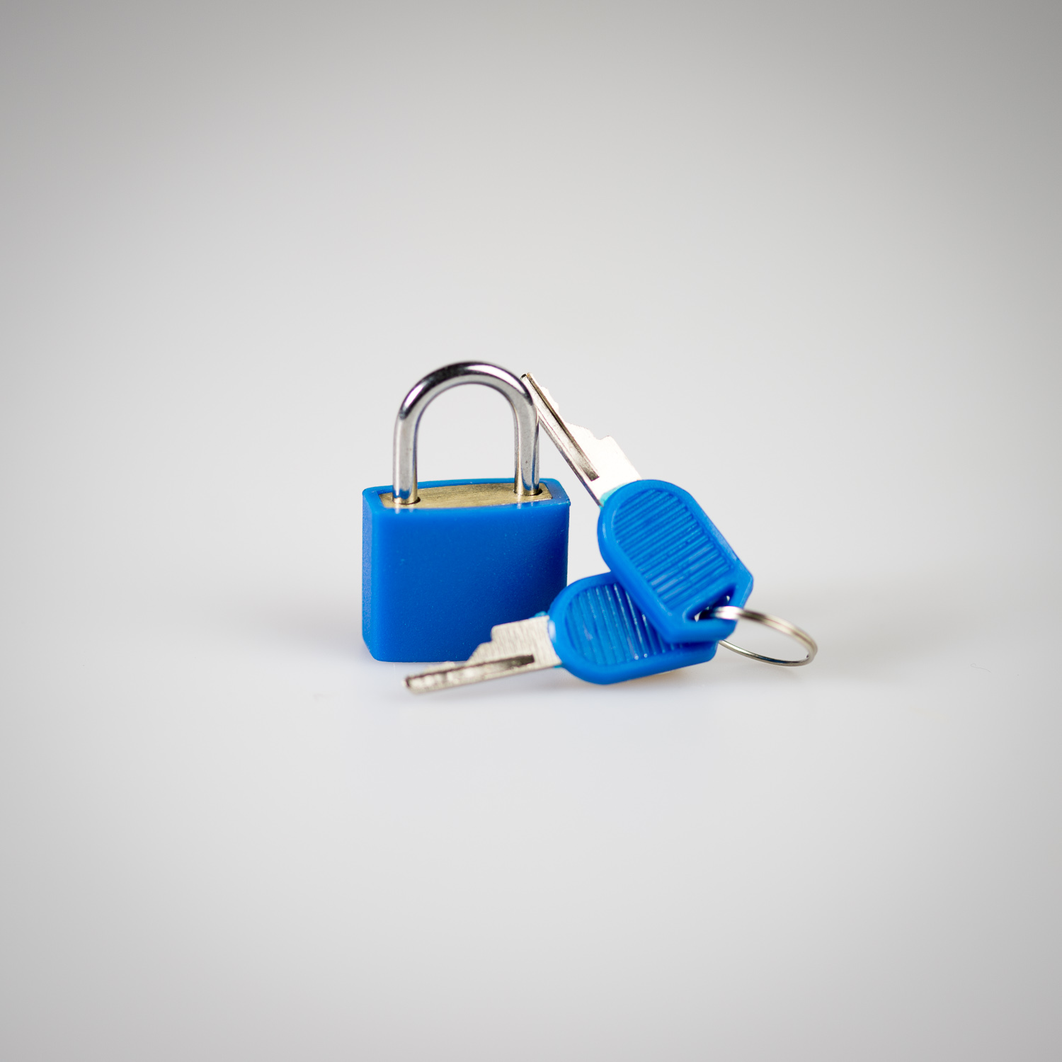 Blue Diary Lock with keys Archive of Memories